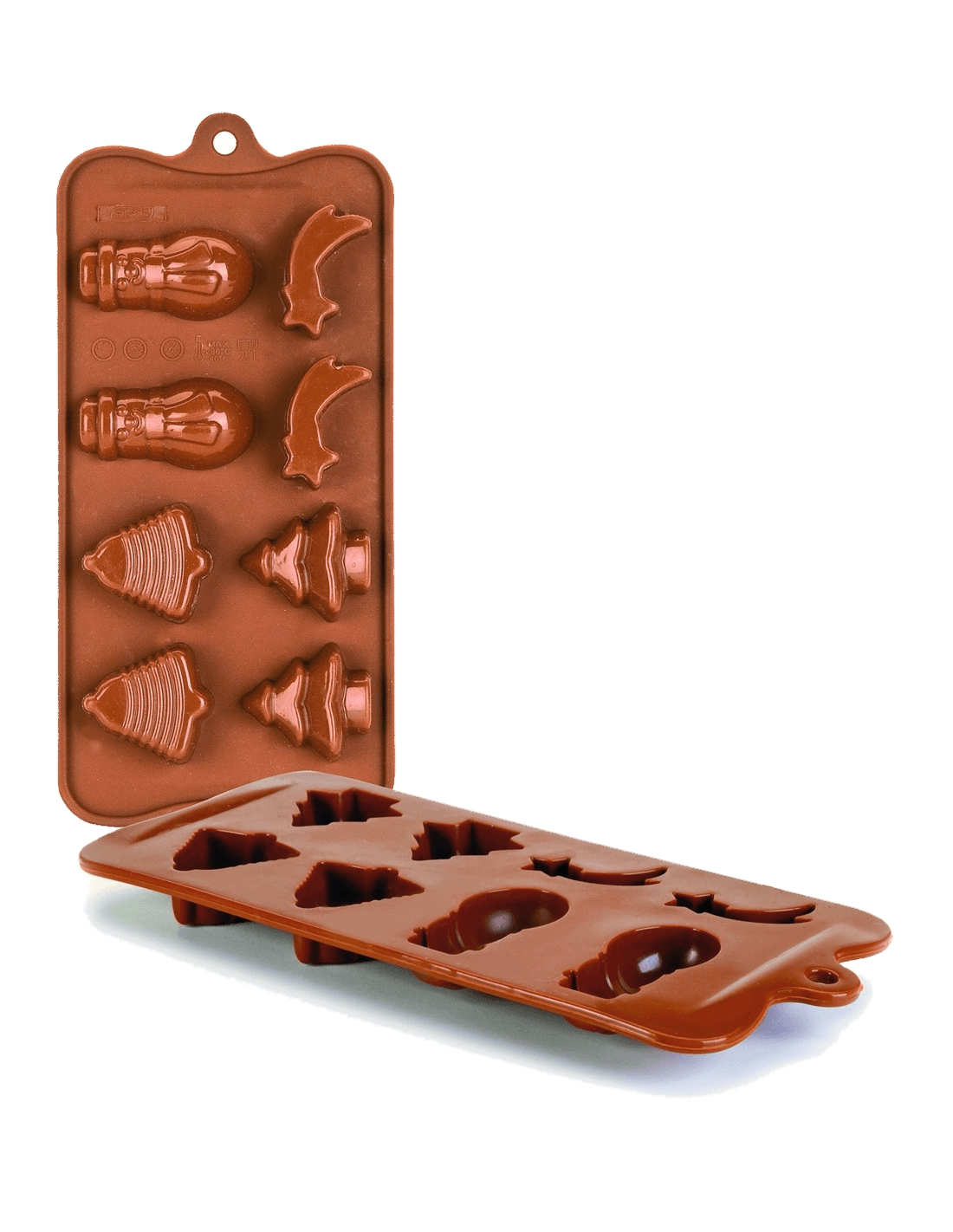 Molde Bombón Silicona Chocolate Navidad de Ibili