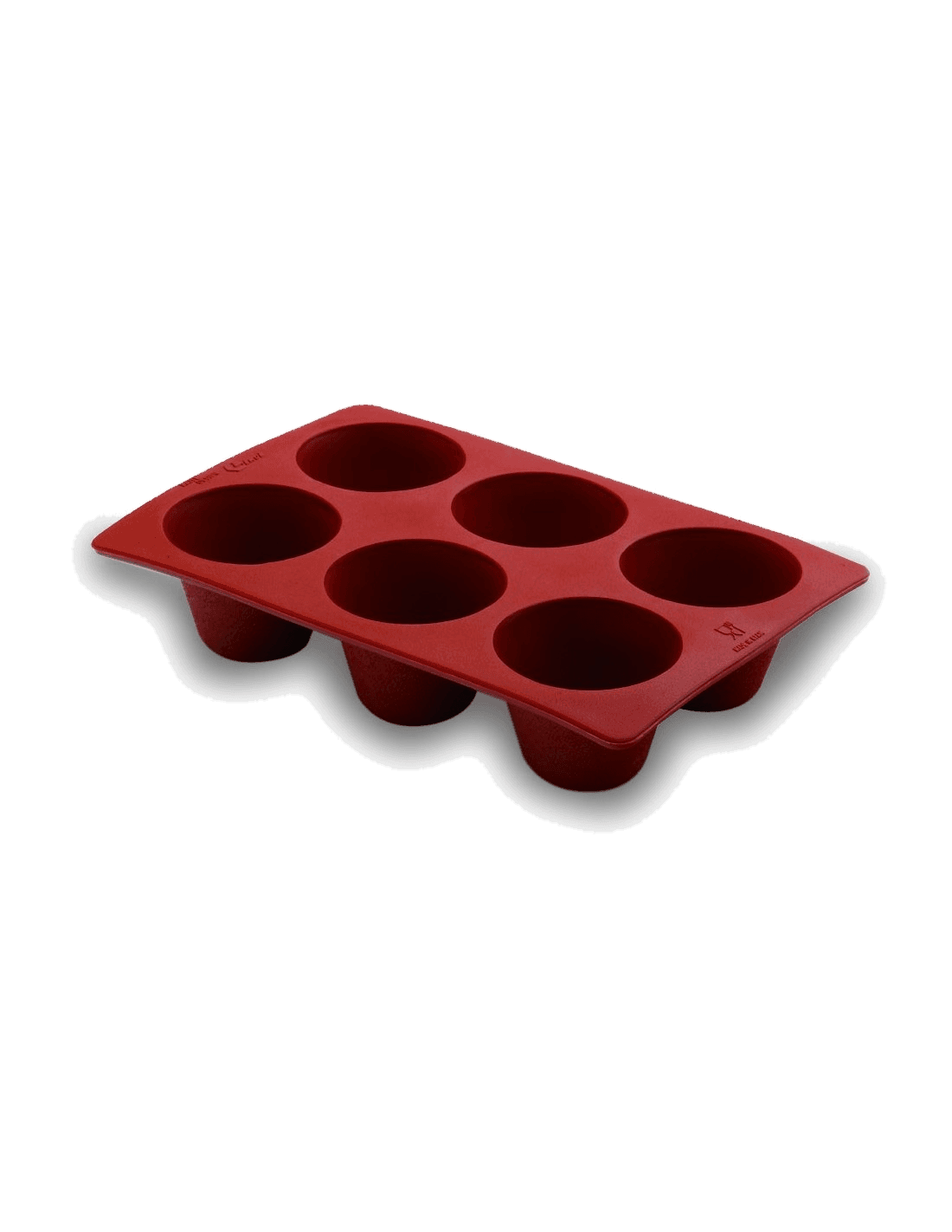Molde silicona flanero 6 cavidades de Lacor