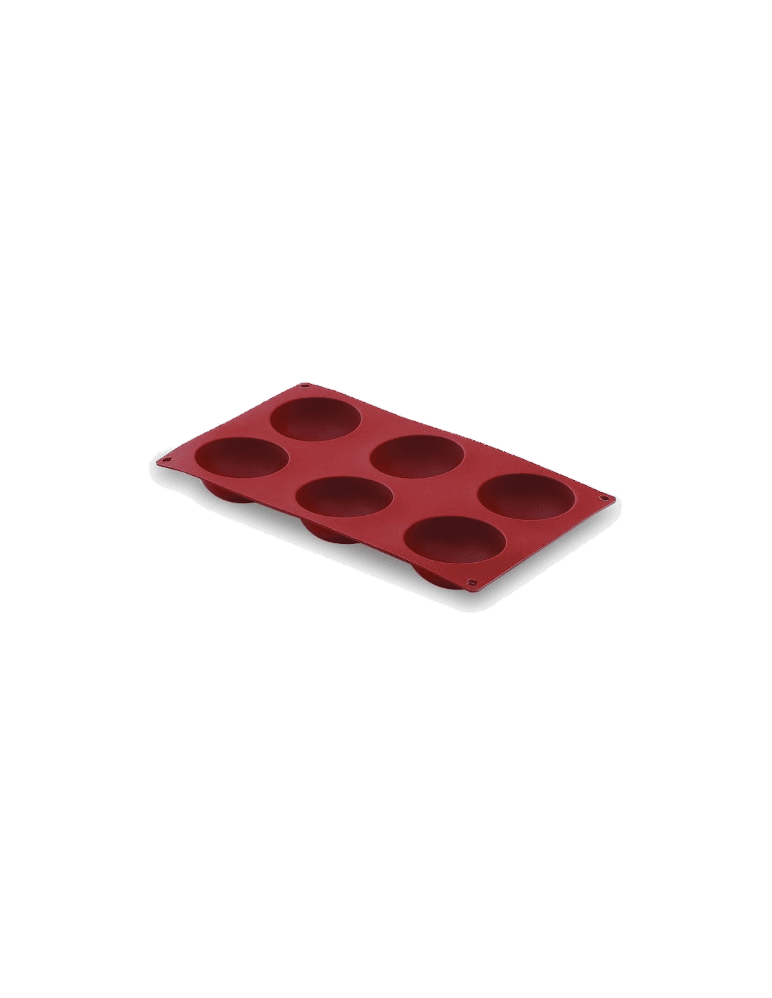 Molde silicona semiesfera 6 cavidades de Lacor