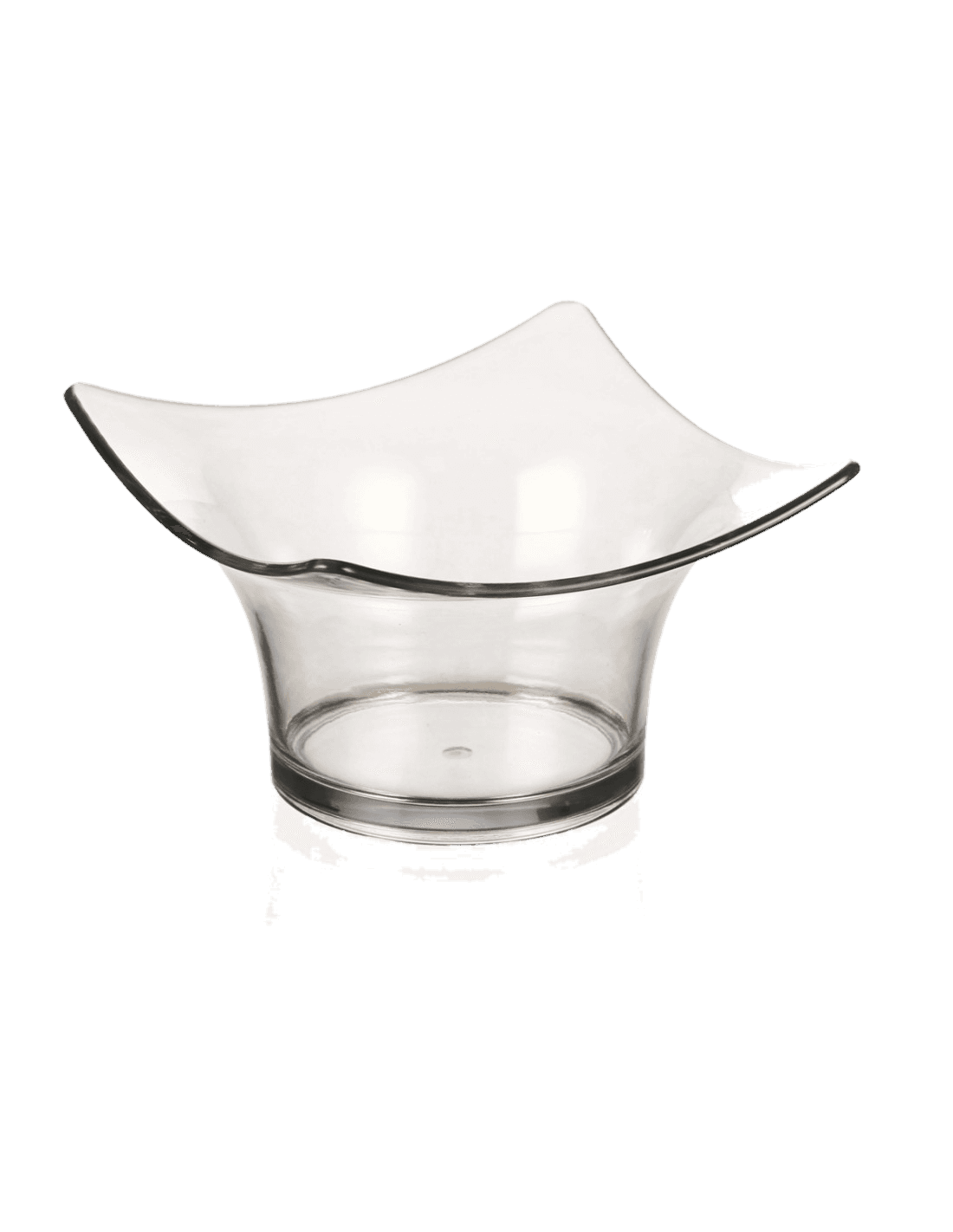 Bol cuadrado degustare transparente (6 pcs) de Lacor