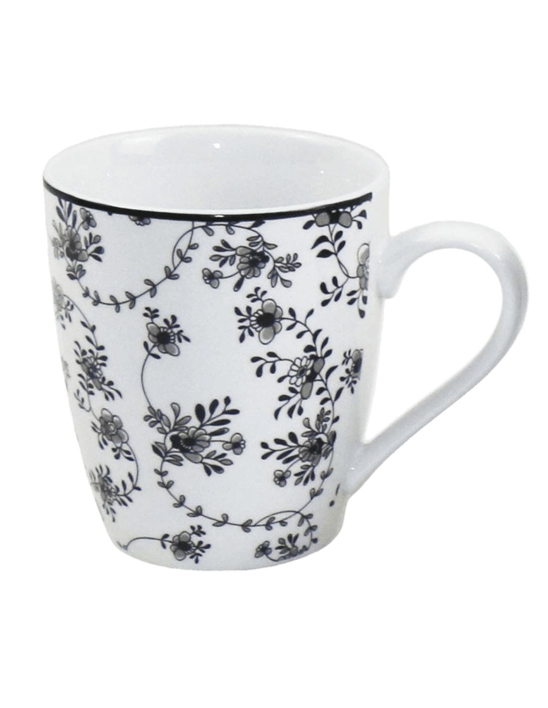 Mug armonía negro de Ibili