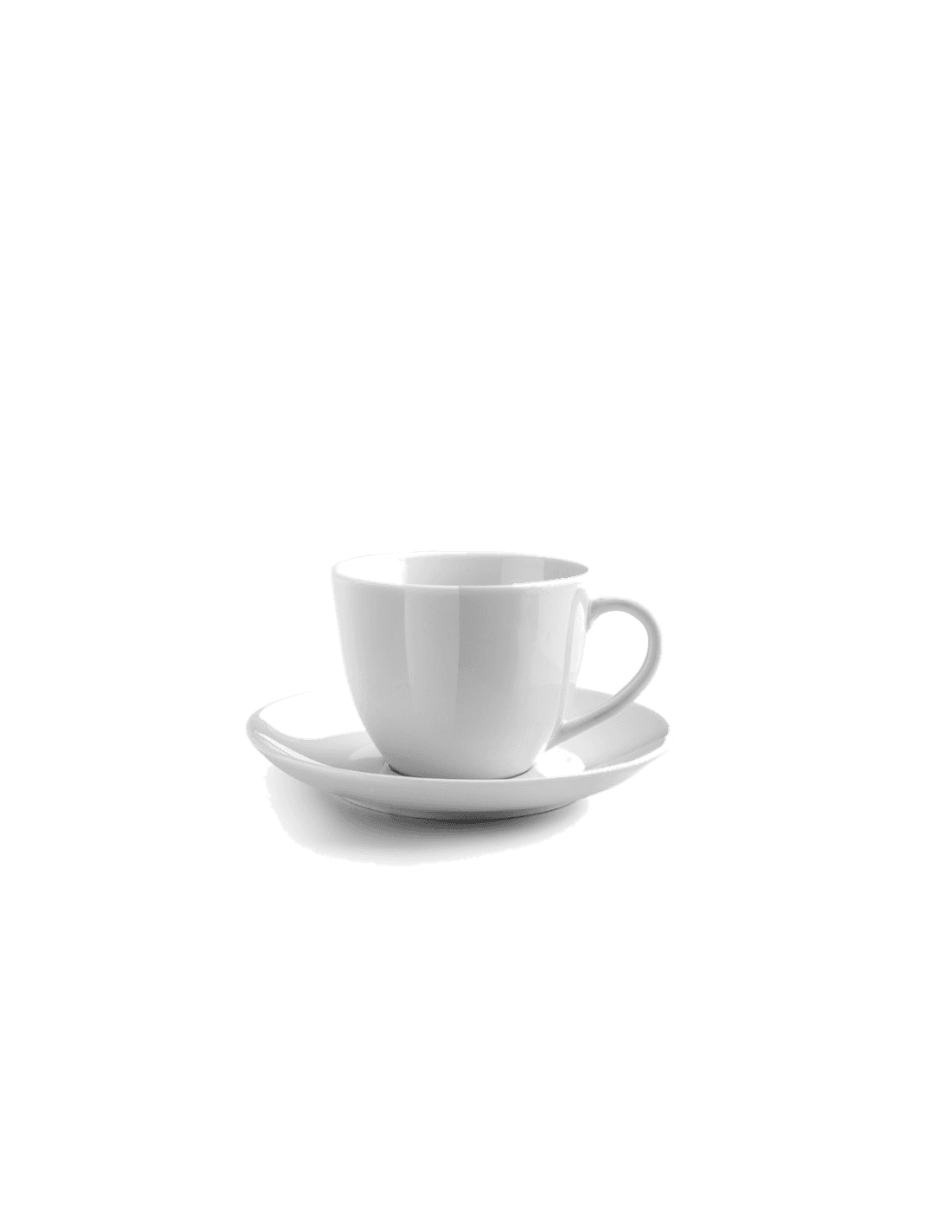 Set 4 tazas 310ml+platillos 16 castilla de Ibili
