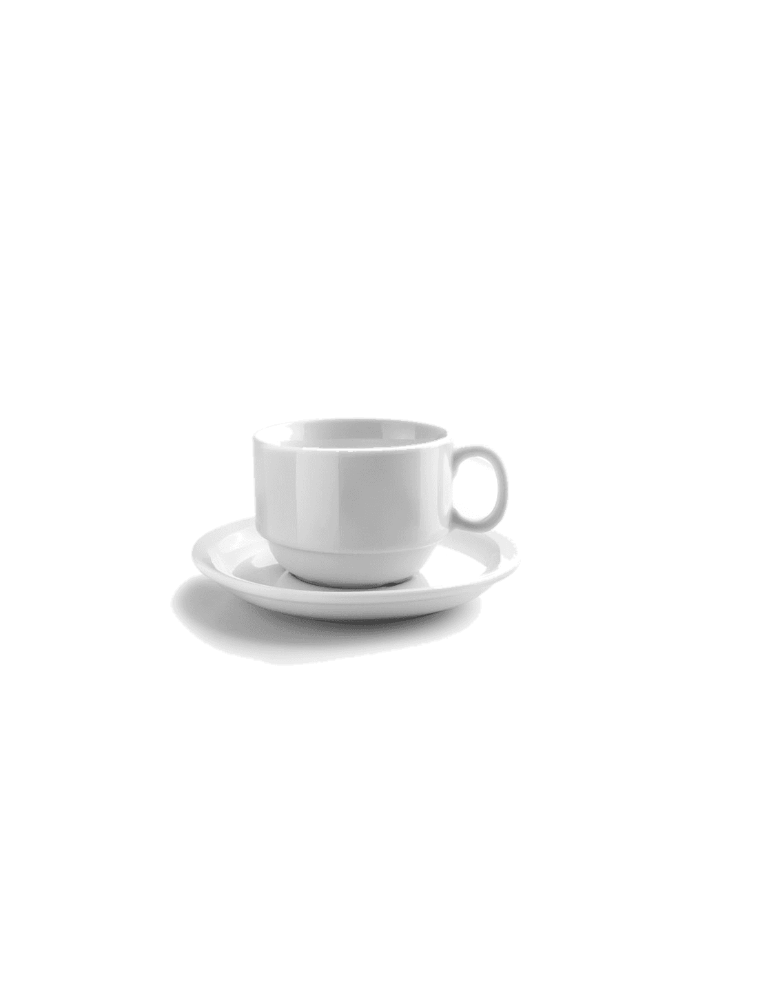 Set 6 tazas 230ml+platillos 15 castilla de Ibili