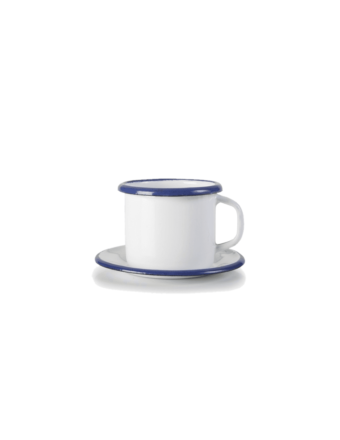 Taza y Platillo Blanca de Ibili