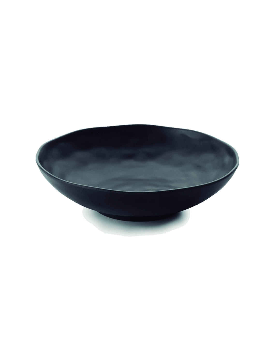 Fuente redonda melamina serie Black de Lacor