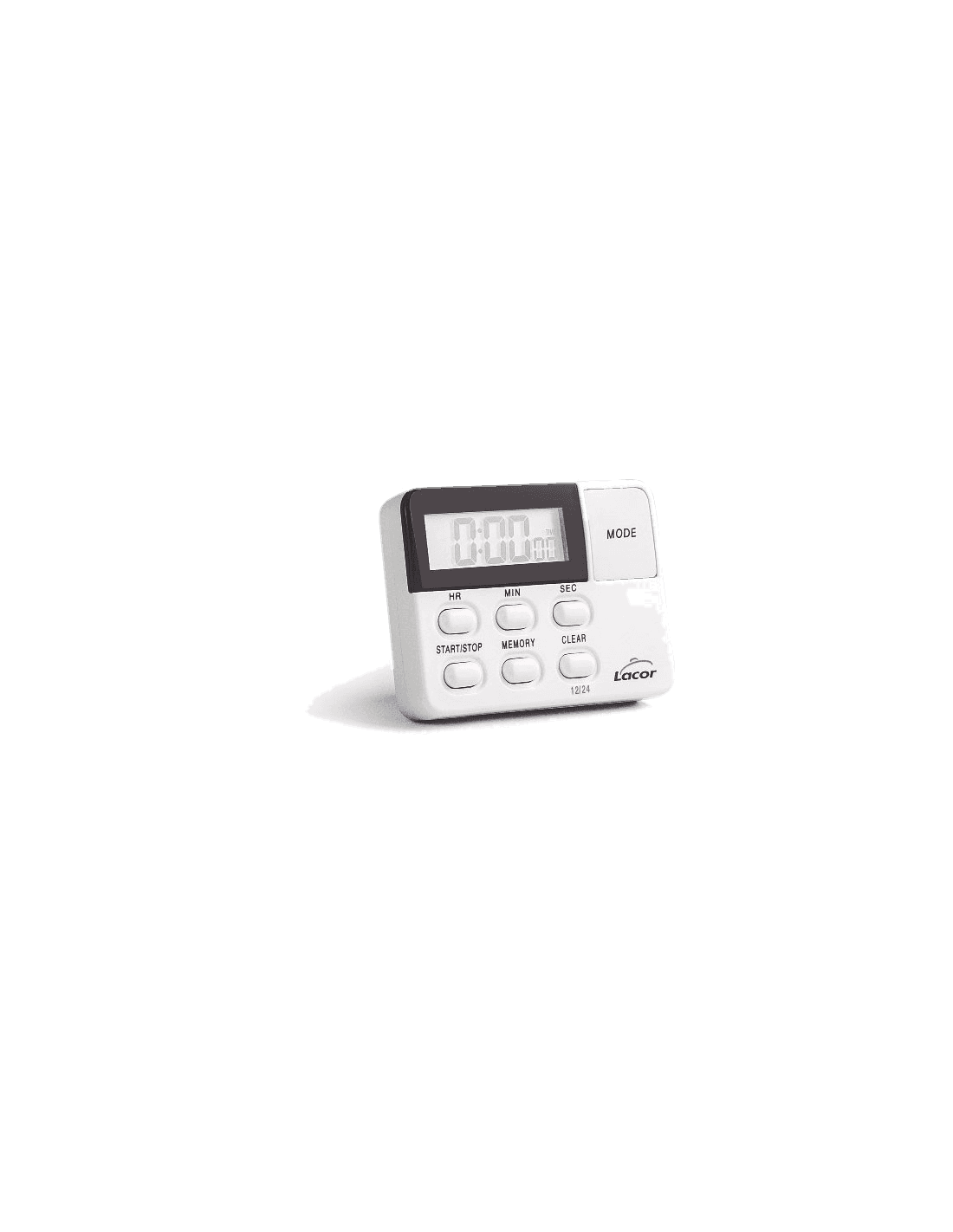 Reloj de cocina con alarma de Lacor