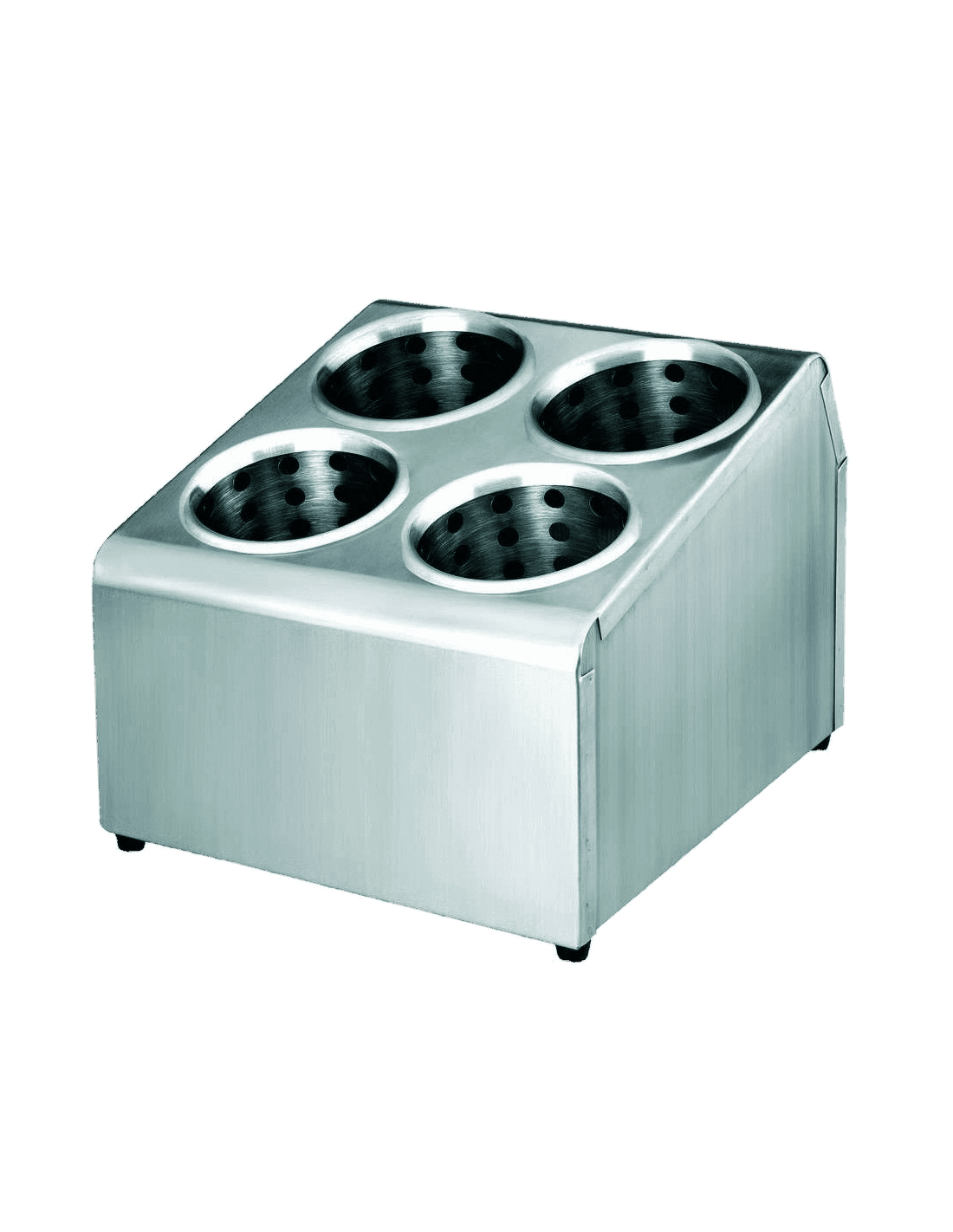 Soporte cubiertos 4 orificios con vasos de Lacor