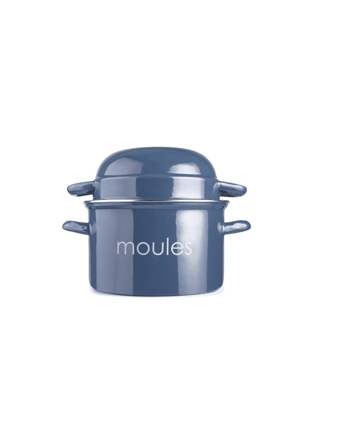 Olla mejillones petrol de Ibili