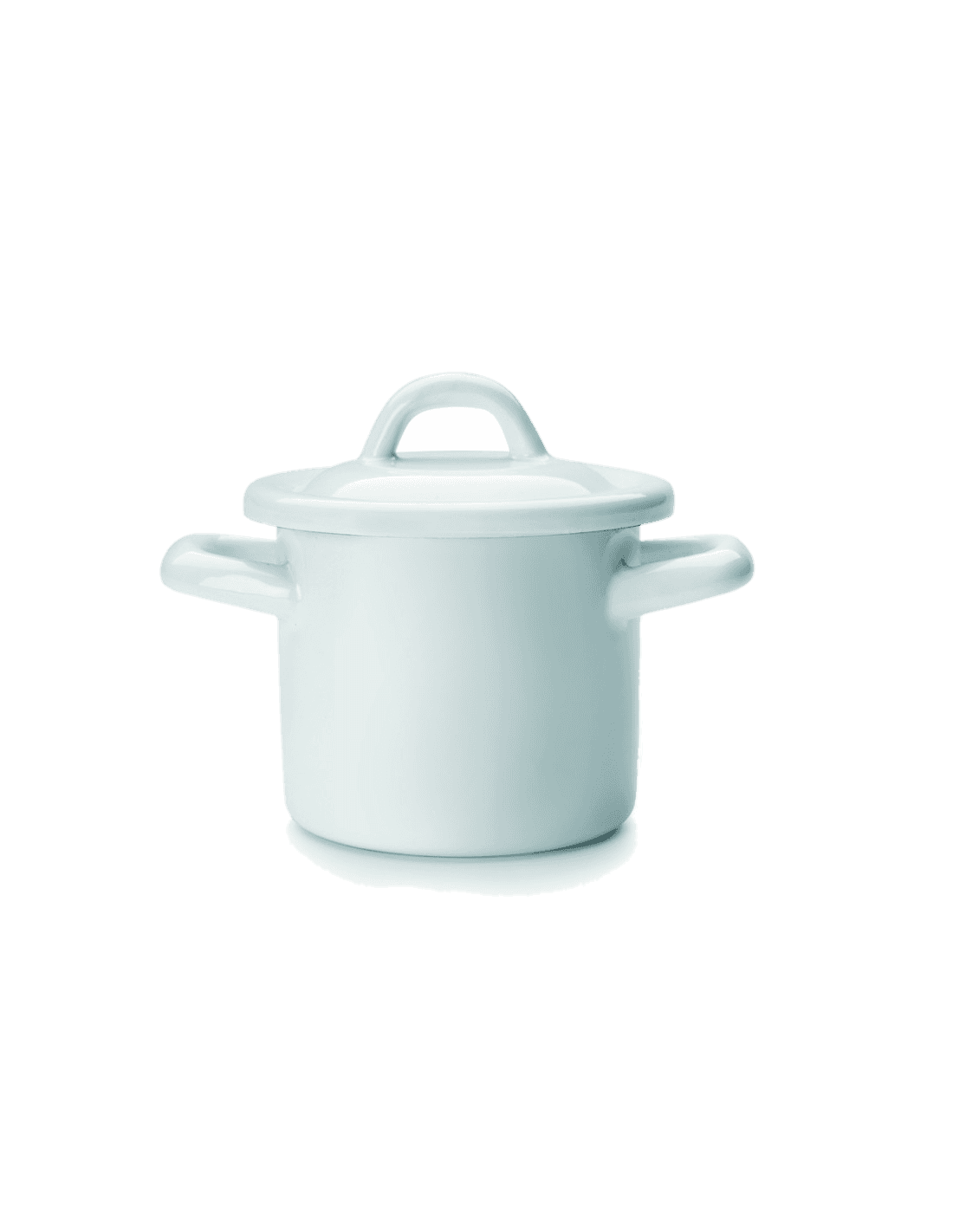 Olla Mini Con Tapa Blanca de Ibili