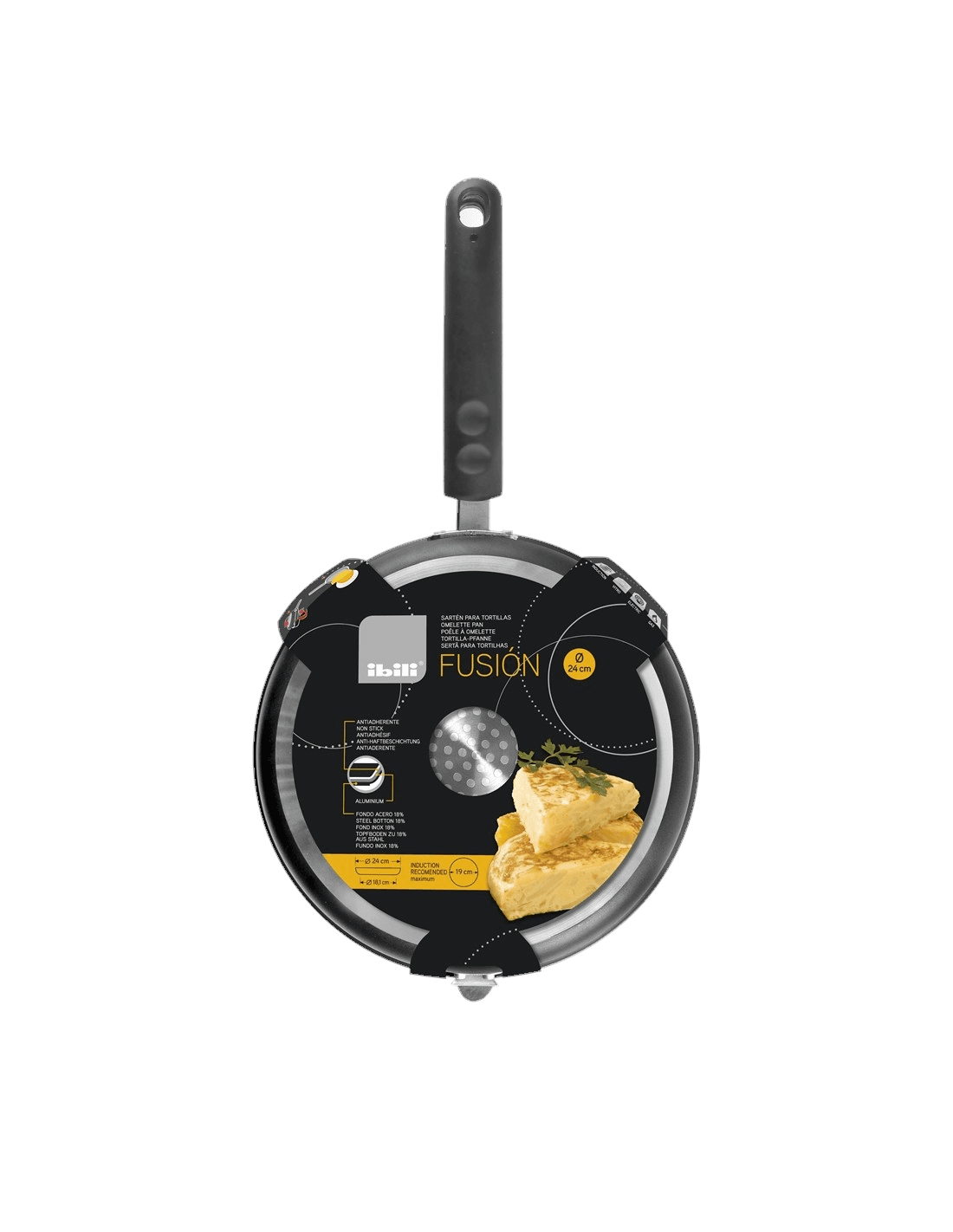 Sartén tortillas fusión de Ibili