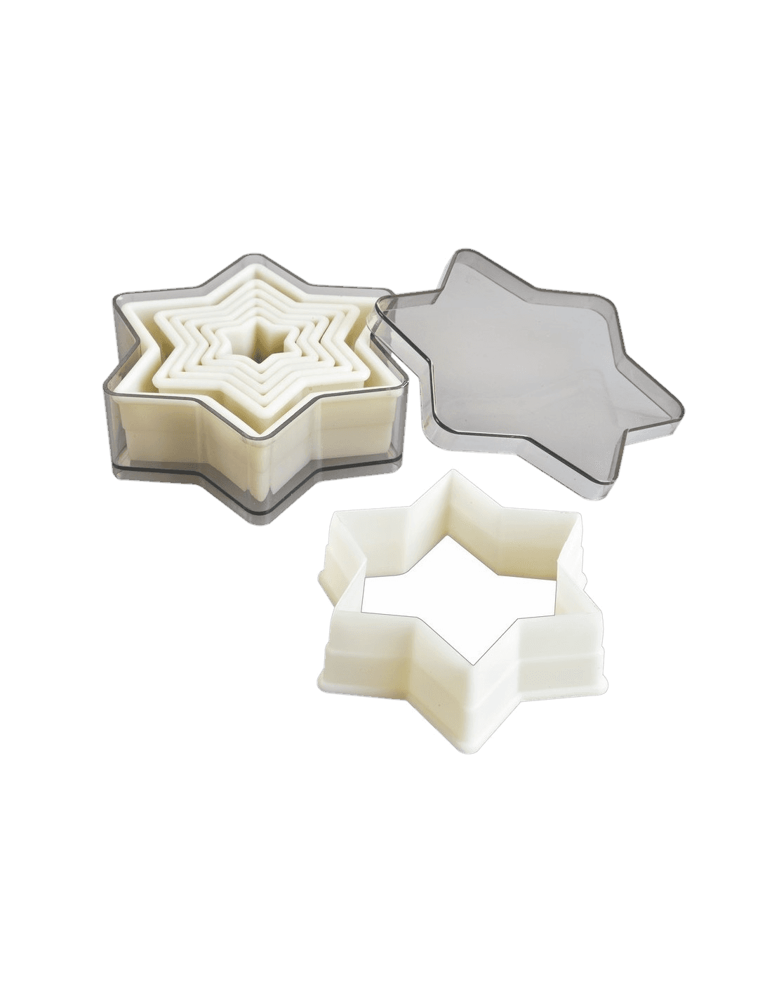 Corta Masas Estrella Liso 6 PC de Ibili