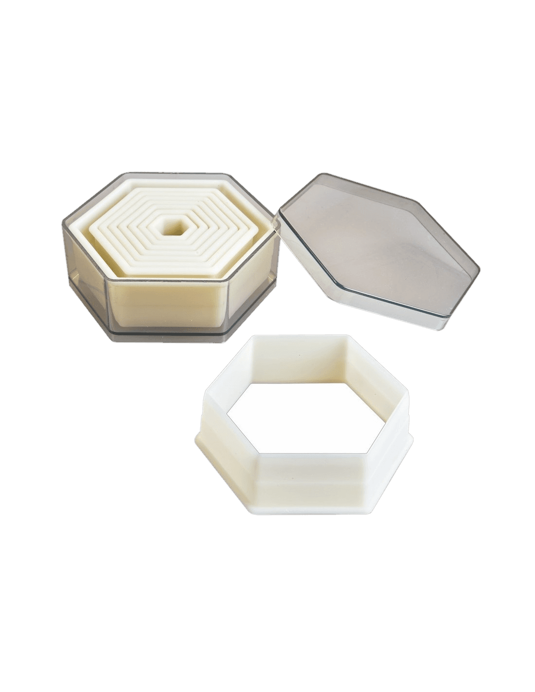Corta Masas Hexagono Liso 9 PC de Ibili