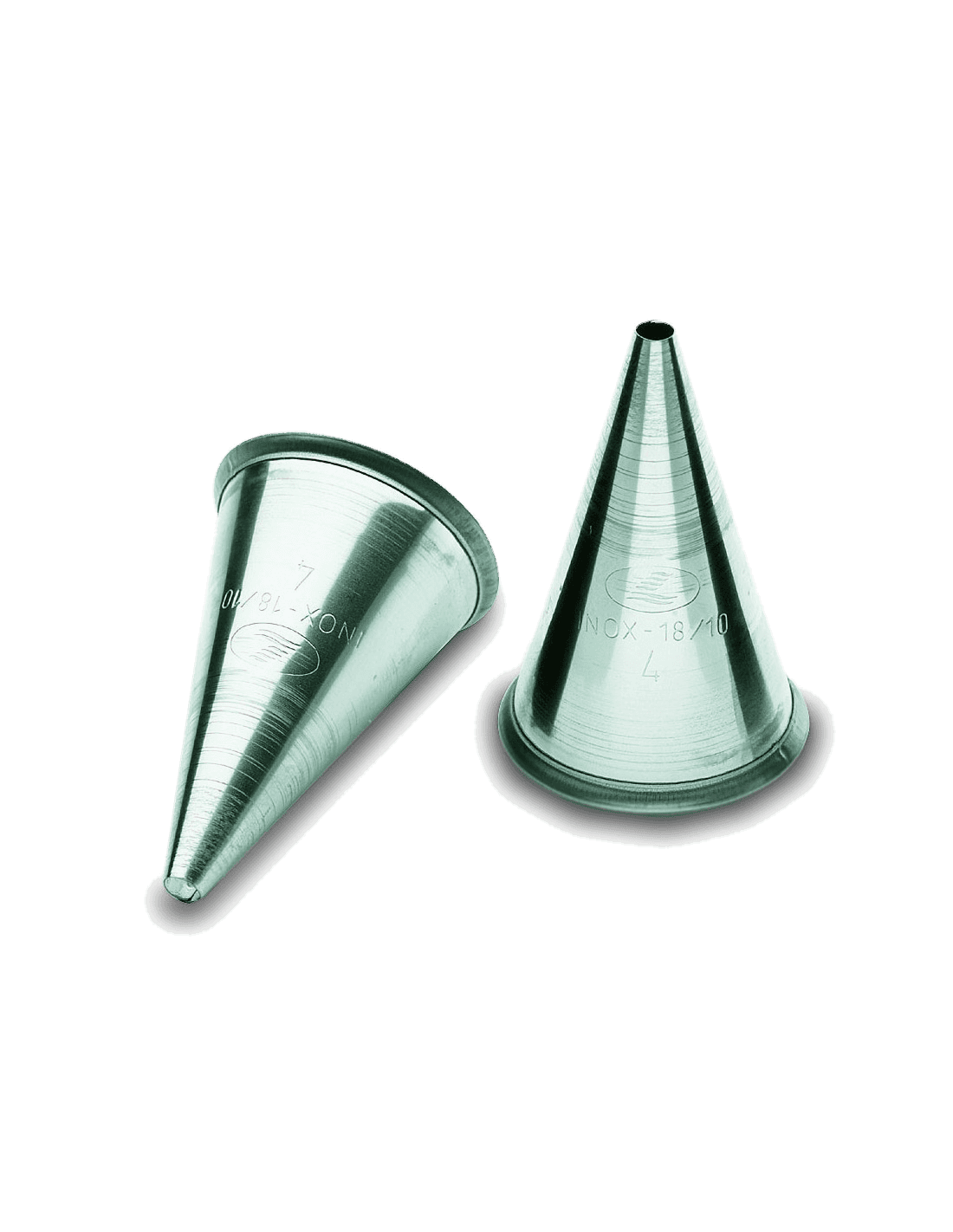 Pack 6 boquilla redonda inoxidable de Lacor