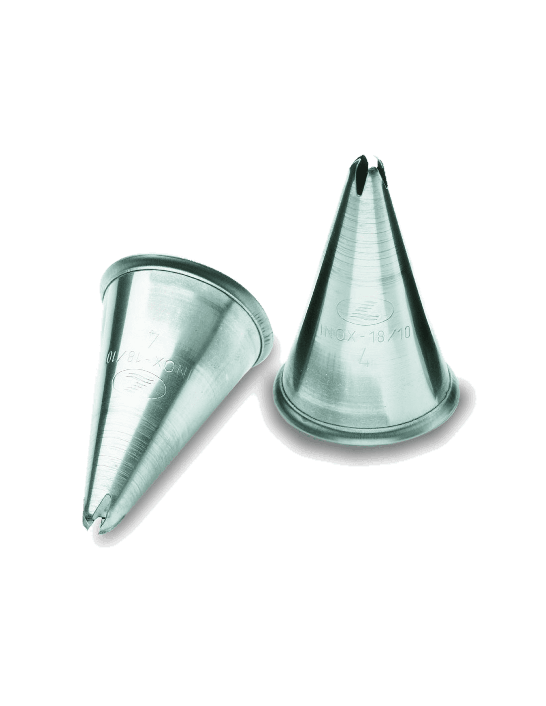 Pack 6 boquilla rosa inoxidable de Lacor