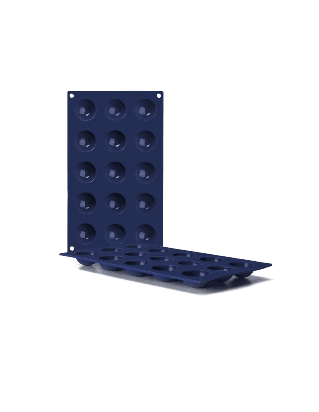 Molde 15 Cavidades Semiesferas Blueberry de Ibili