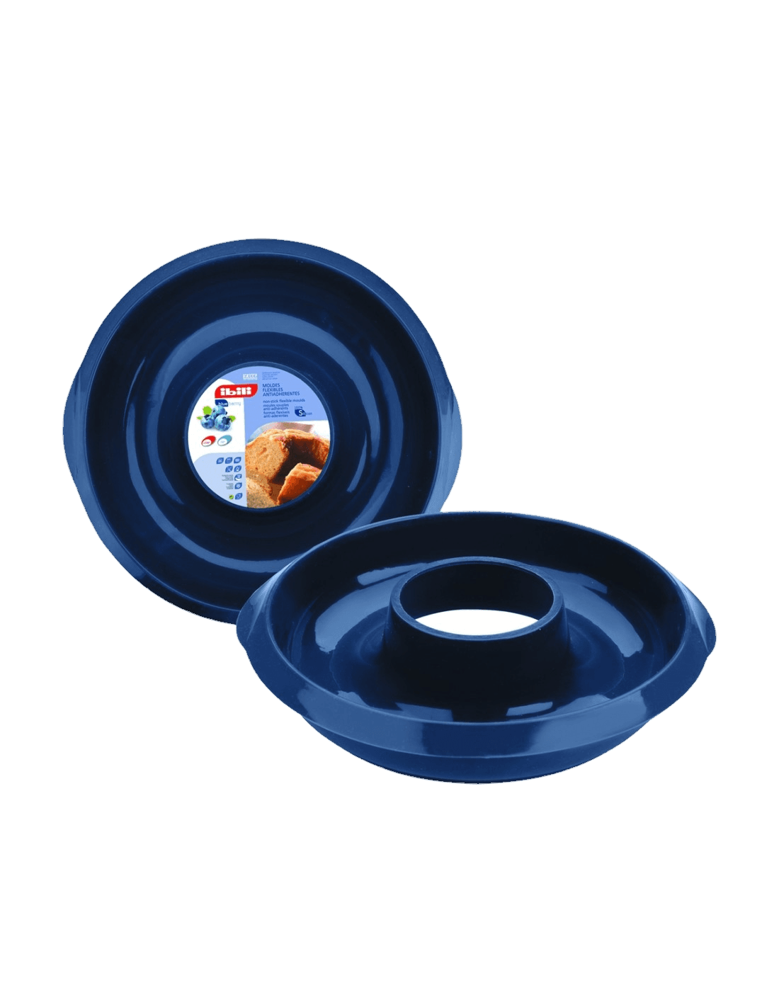 Molde Savarin Blueberry de Ibili