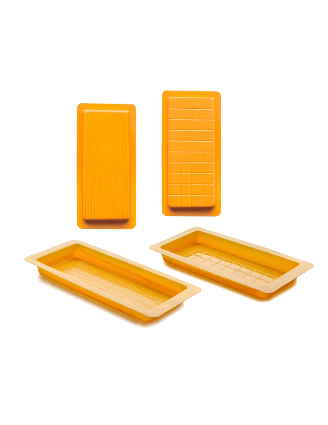 Set 2 Moldes Turrón Tronco/Onzas de Ibili