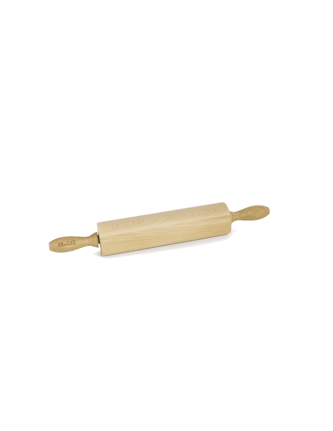 Rodillo grande de madera de Ibili