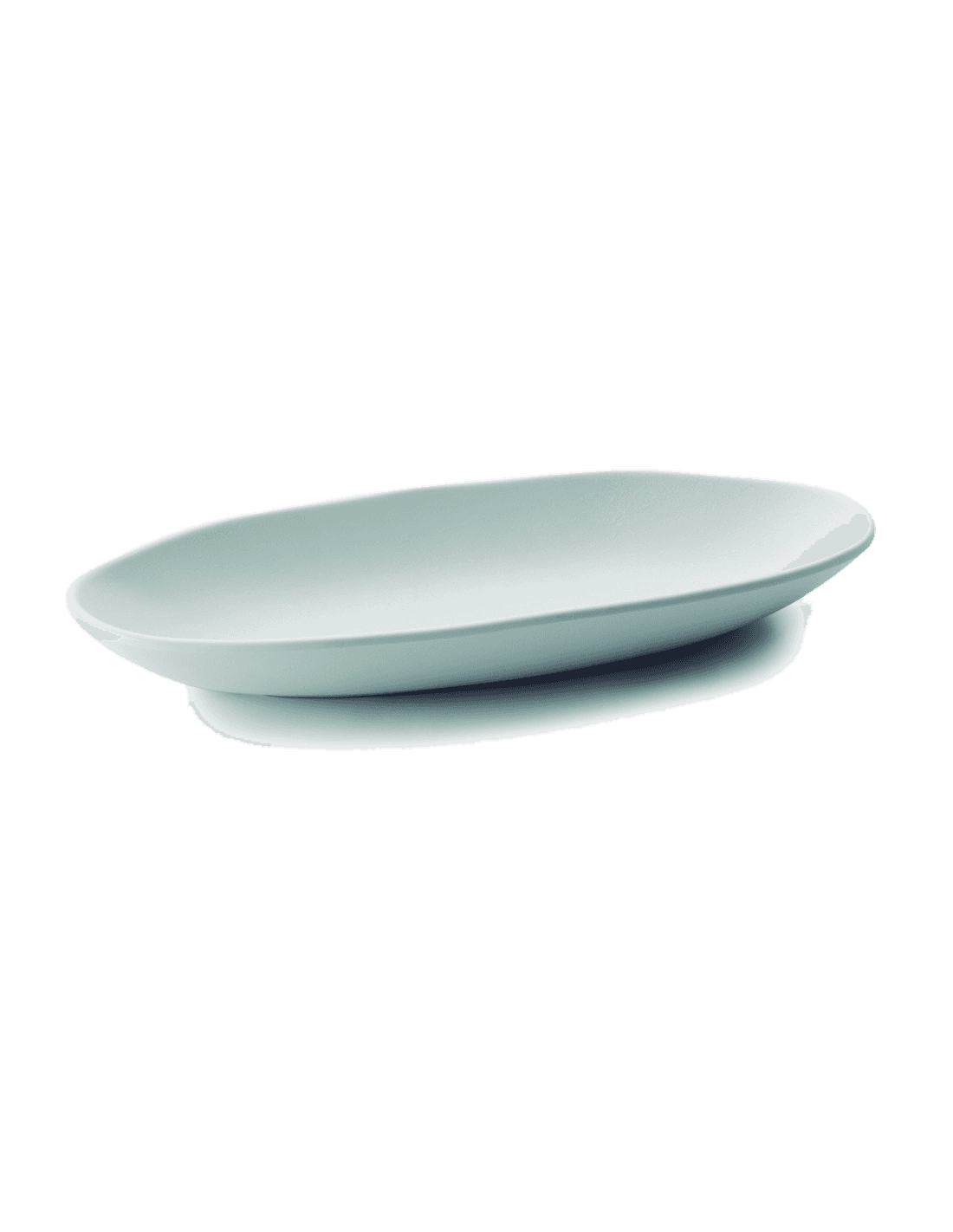 Fuente rectangular melamina serie White de Lacor (ref.63275)