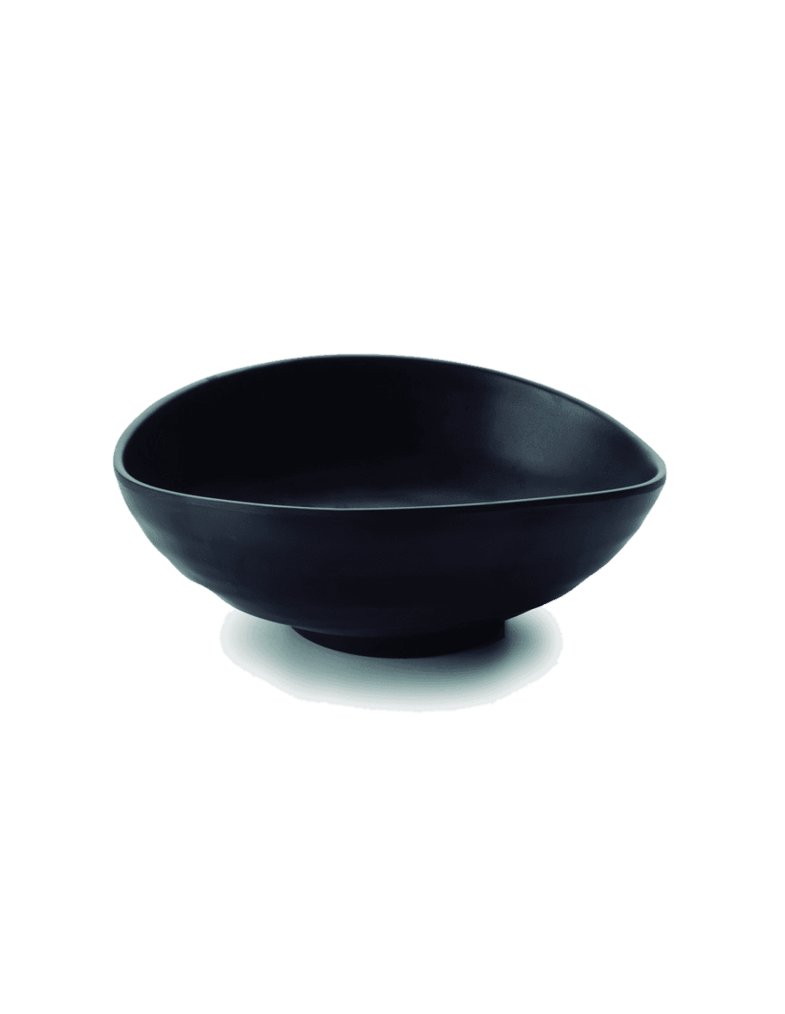 Fuente redonda melamina serie Black de Lacor (ref.63368)