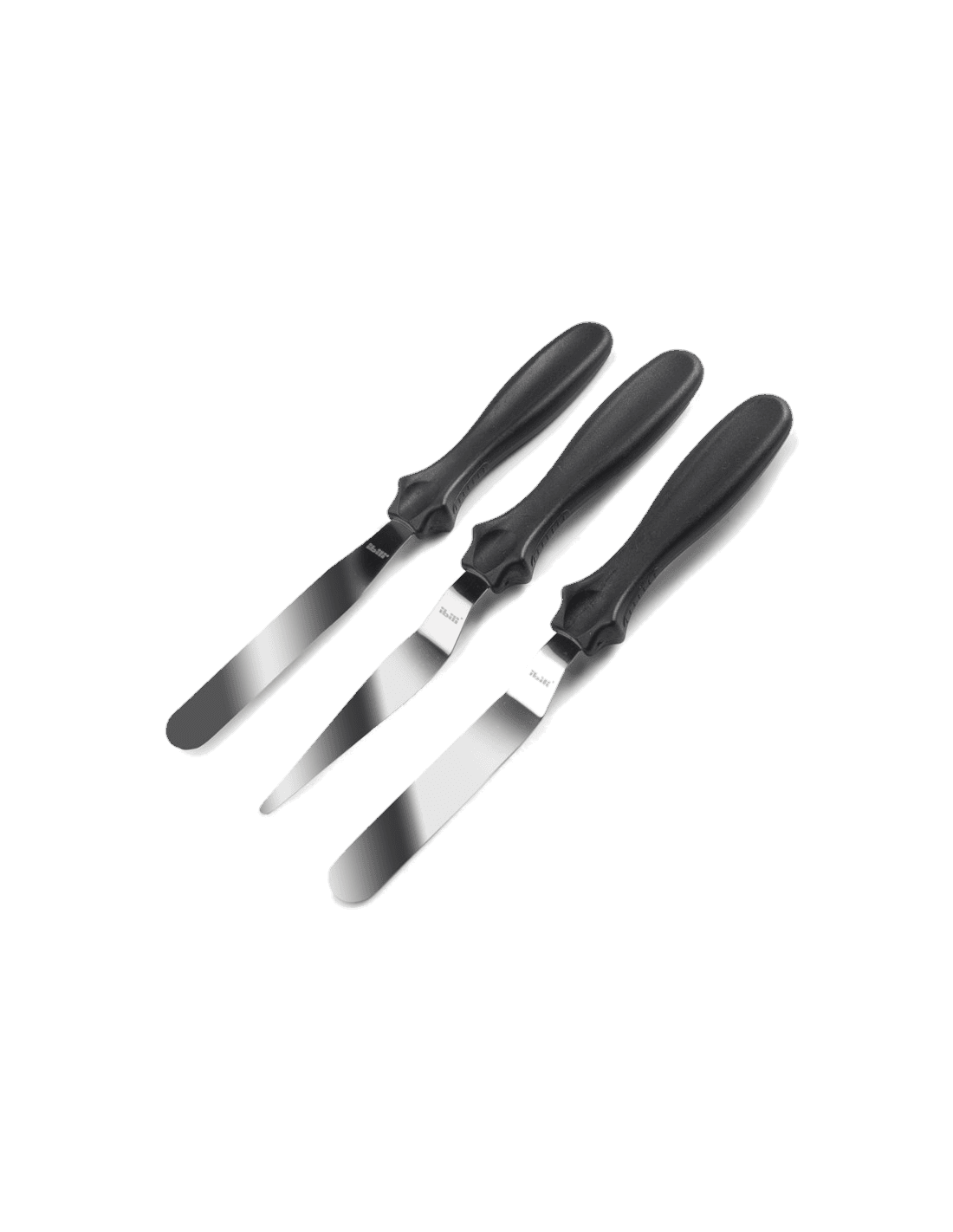 Set 3 espatulas mini inox ecoprof de Ibili