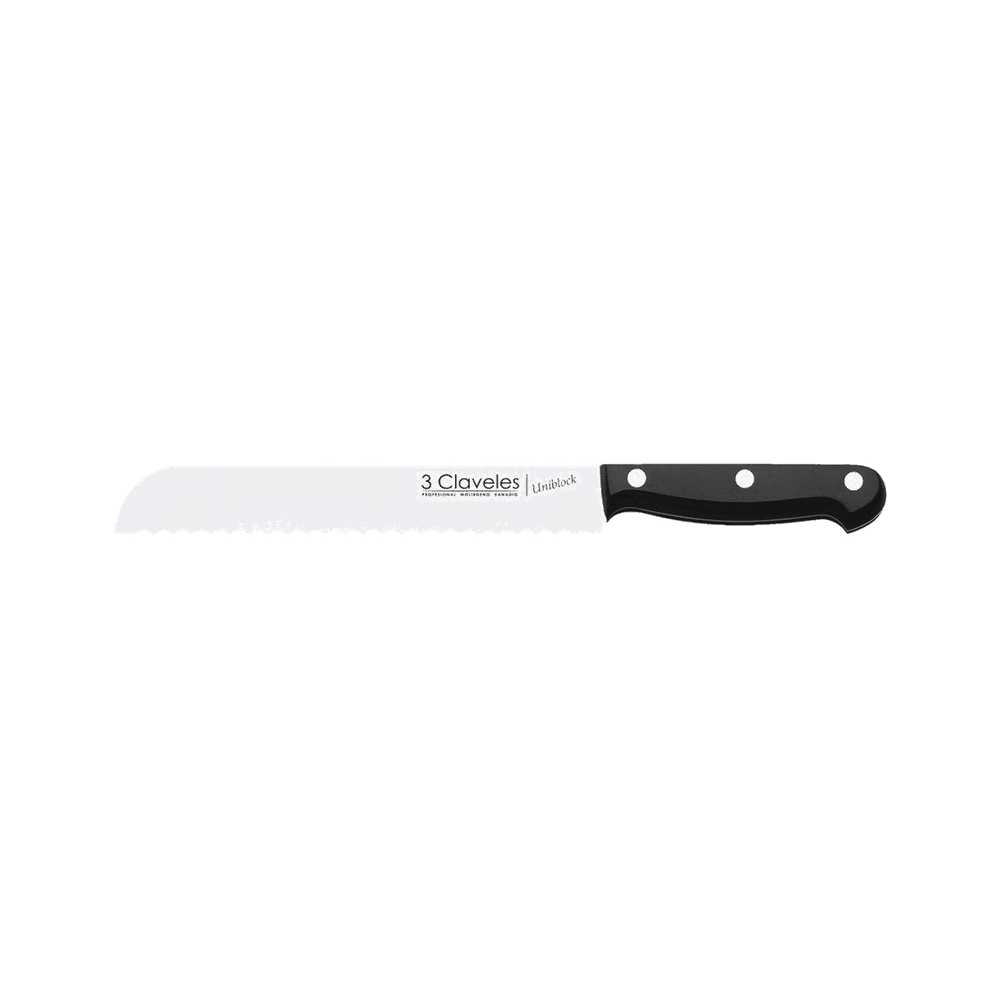 Cuchillo panero uniblock 20cm 8" 01121 de 3 claveles