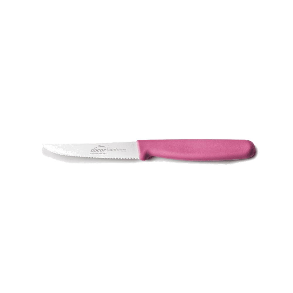 Cuchillo chuletero etern magenta de lacor